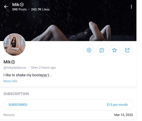 mikaila dancer onlyfans leaked|Mikaila Dancer ONLY FANS LEAKS